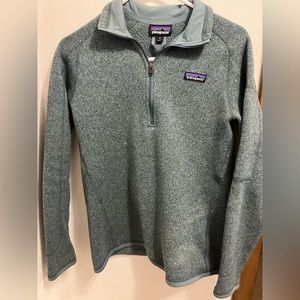 Women’s Patagonia better sweater 1/4 zip